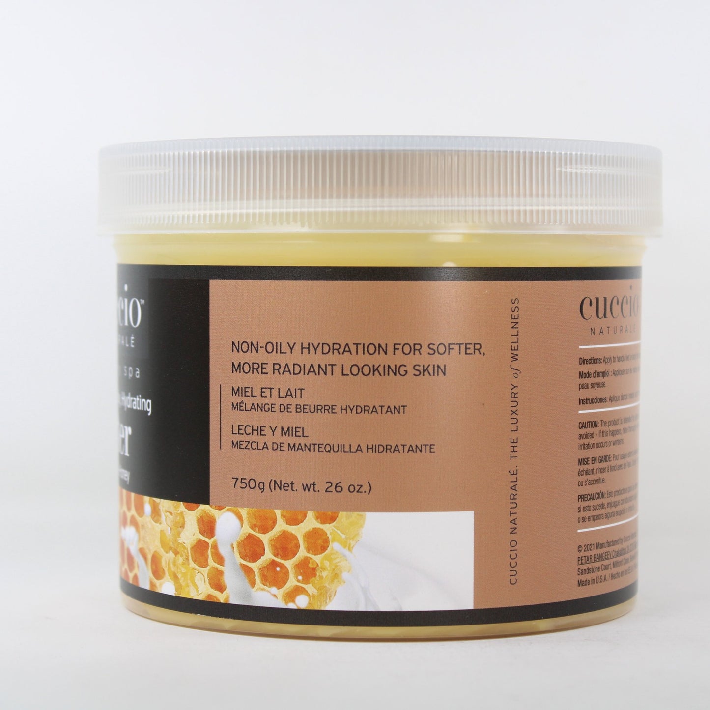 Cuccio Naturale Non-Oily Hydrating Body Butter 26 oz - Milk & Honey