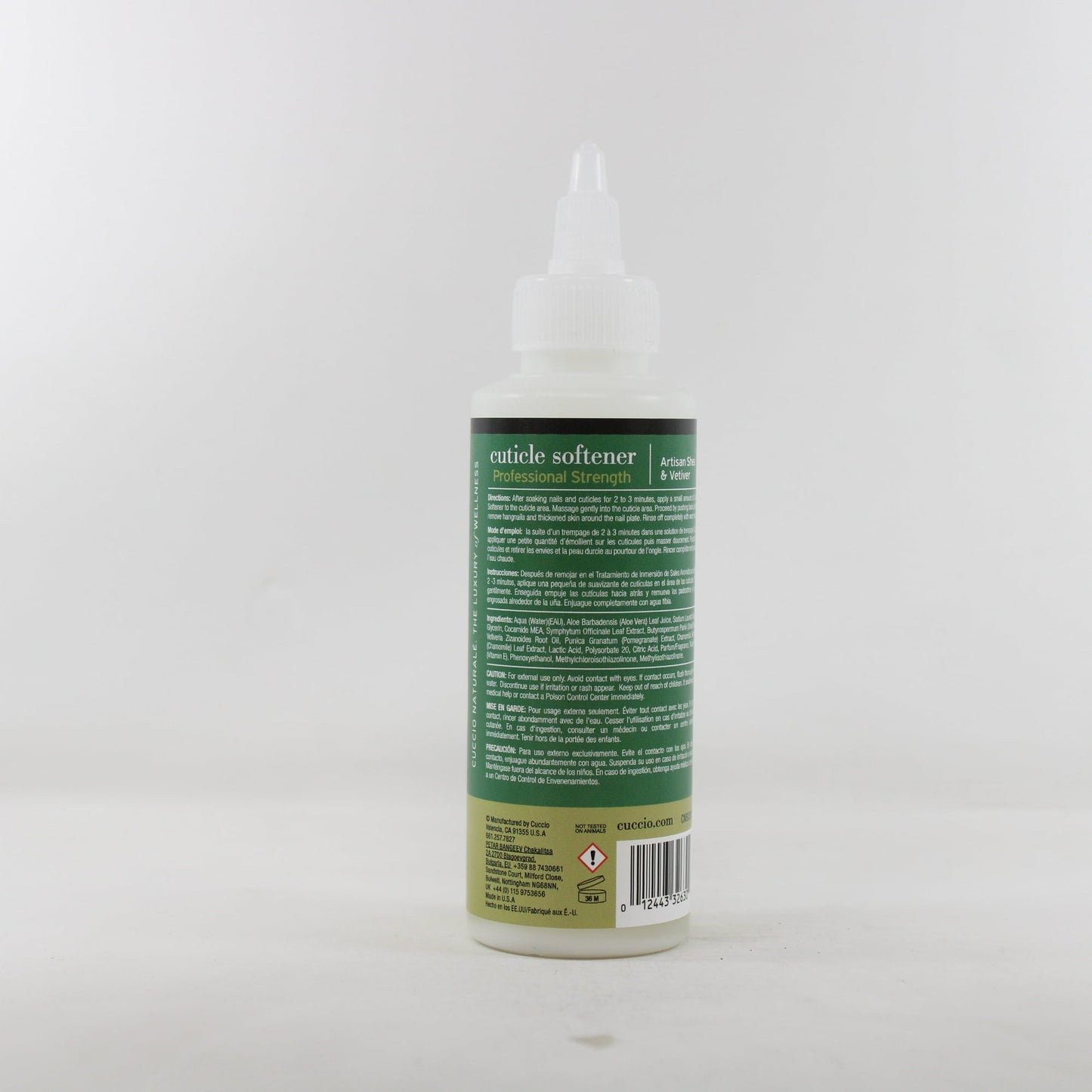 Cuticle Softener - Artisan Shea and Vetiver by Cuccio Naturale for Women - 4 oz Treatment