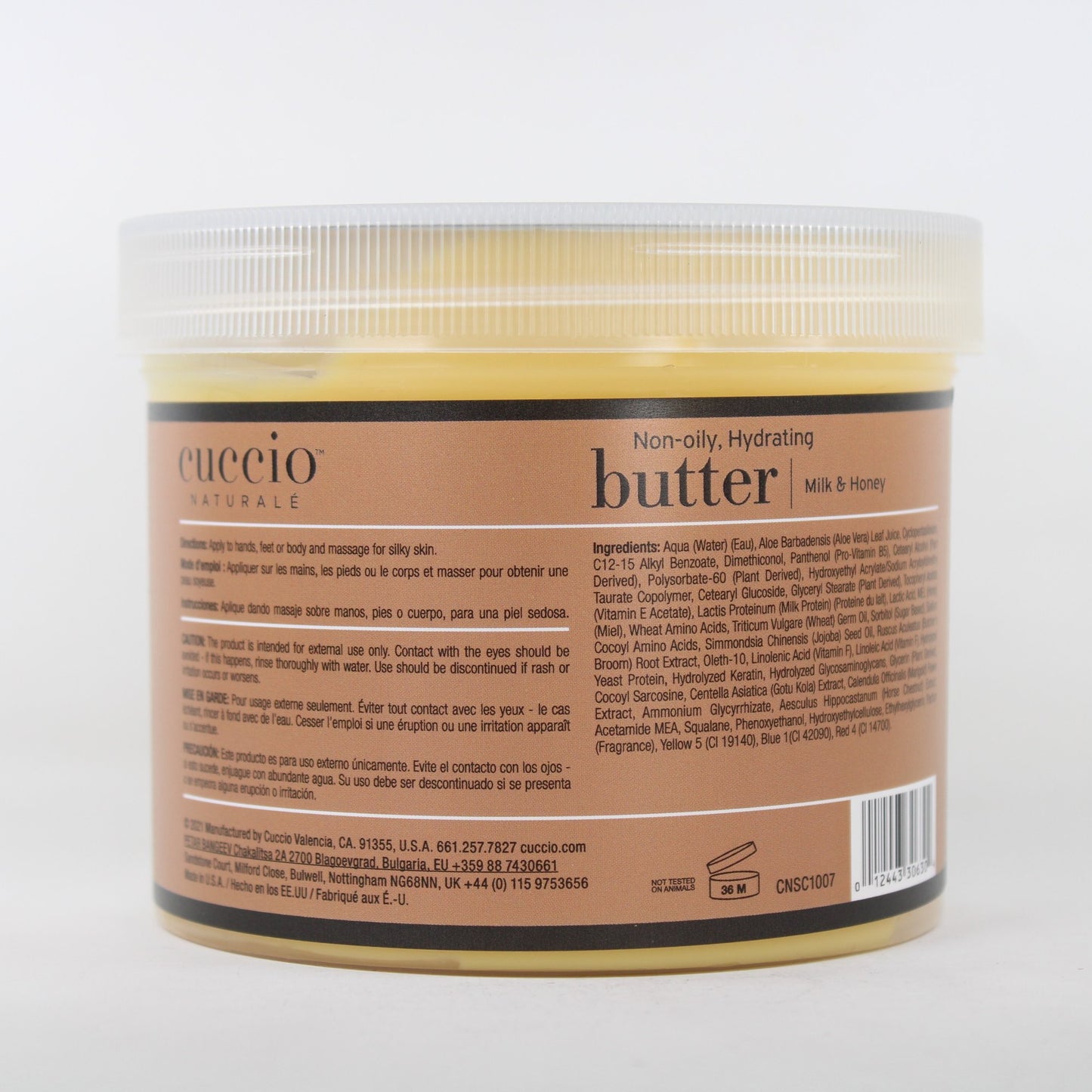 Cuccio Naturale Non-Oily Hydrating Body Butter 26 oz - Milk & Honey