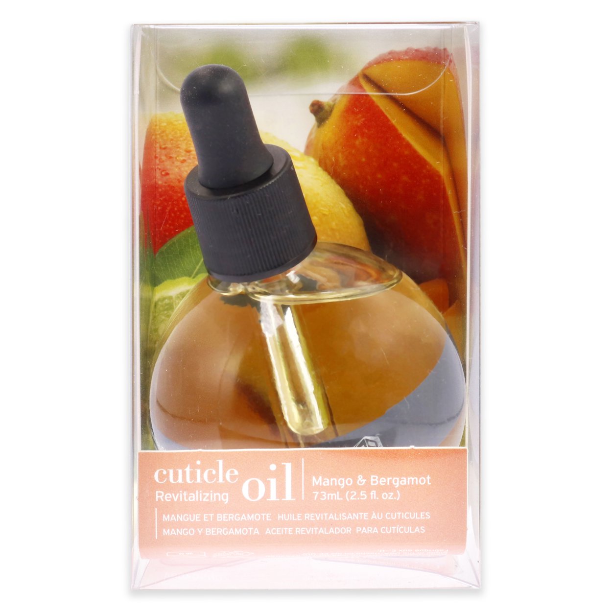 Cuccio Naturale Revitalizing Cuticle Oil Mango & Bergamot 2.5 fl oz Nourish Renew Restore