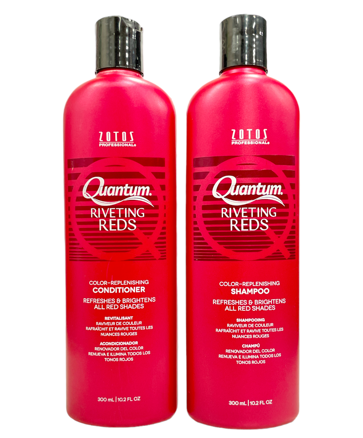 Zotos Quantum Riveting Reds Shampoo & Conditioner Set (300mL / 10.2oz) NEW