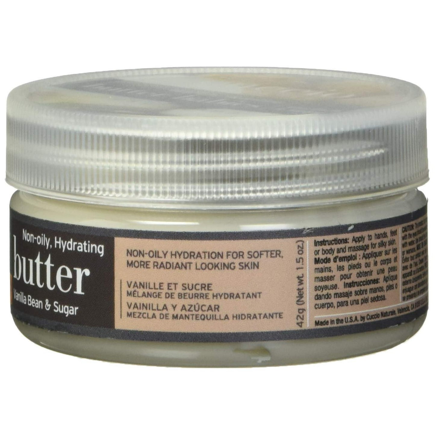 Cuccio Naturale BUTTER BLENDS VANILLA BEAN & SUGAR for Unisex - 1.5 oz Body Lotion