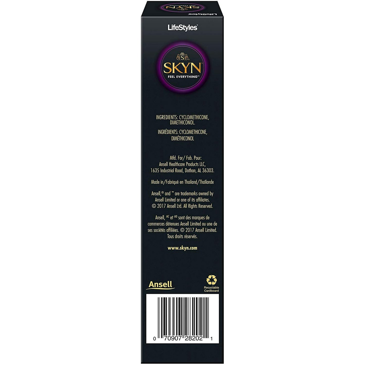Lifestyles Skyn Maximum Performance Condom Compatible Extra Long Lasting Personal Lubricant 2.7 Oz