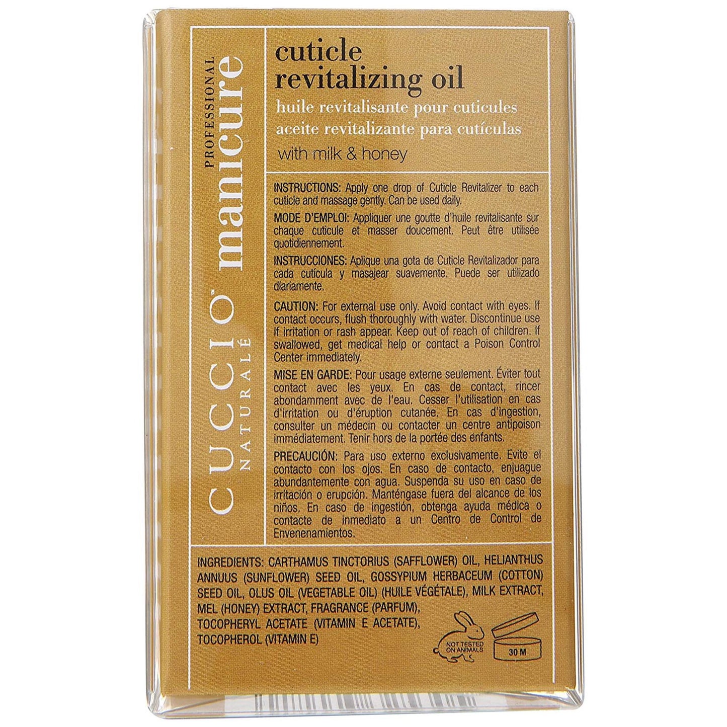 Cuccio Naturale Revitalizing Cuticle Oil Vanilla Bean & Sugar 2.5 fl oz