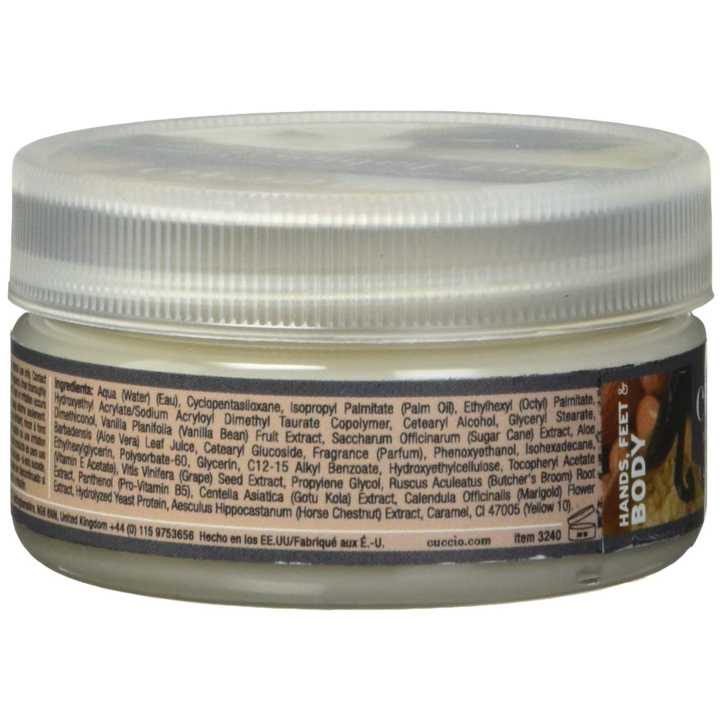 Cuccio Naturale BUTTER BLENDS VANILLA BEAN & SUGAR for Unisex - 1.5 oz Body Lotion