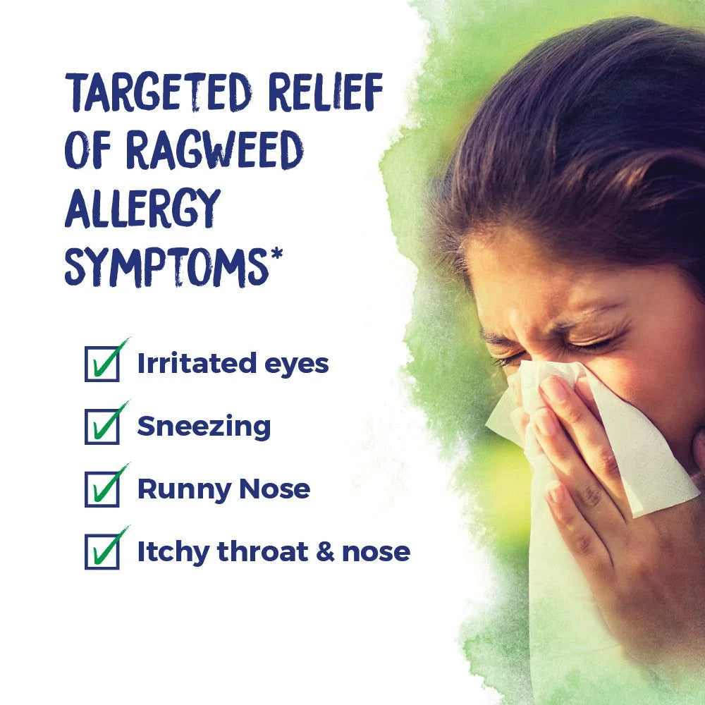 Boiron Ambrosia 30C Bonus Pack Ragweed Allergy Relief, Runny Nose, Irritated Eyes, Sneezing, Itchy Throat, 3 x 80 Pellets
