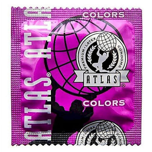 Atlas Colors Condoms 1 Pack