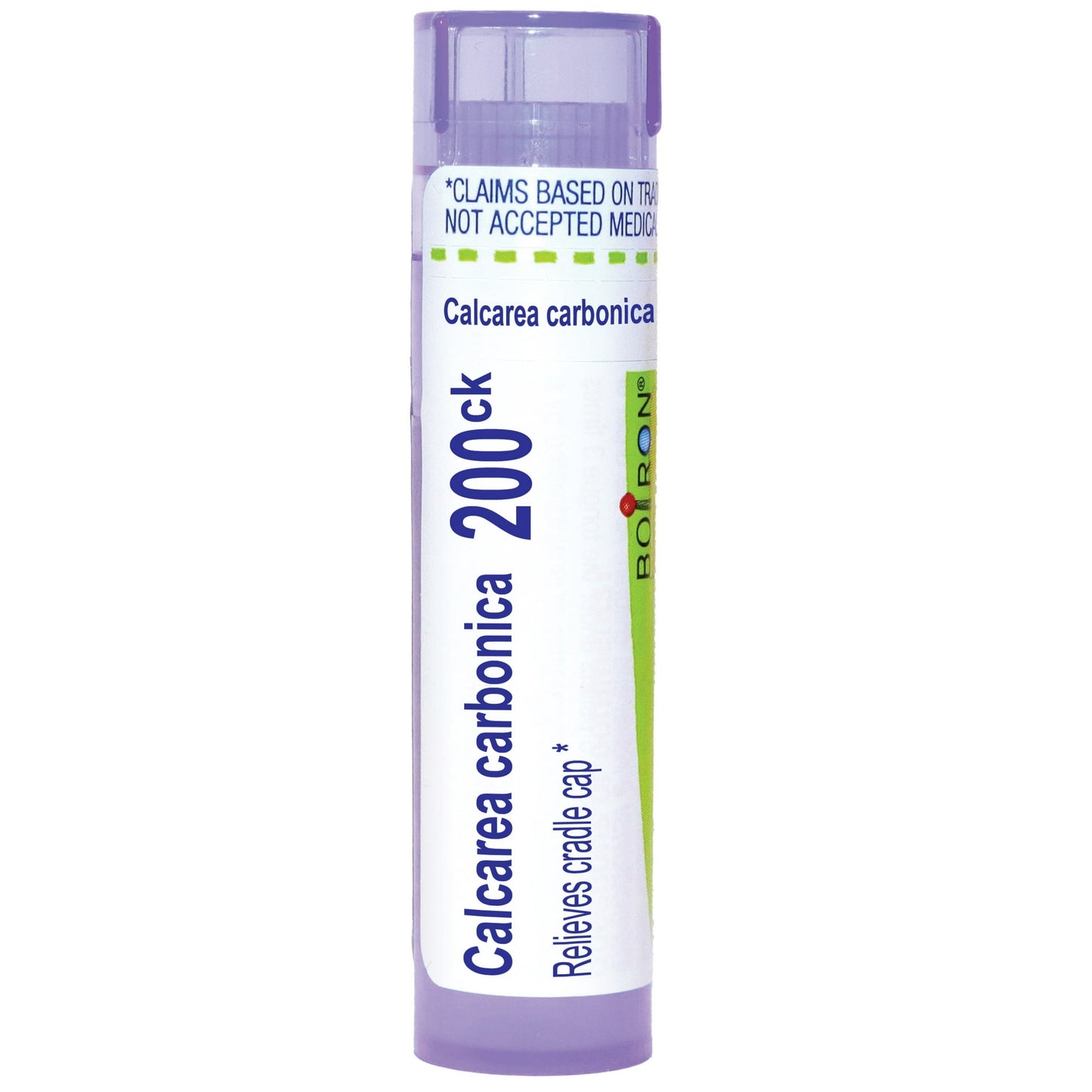 Boiron Calcarea Carbonica 200CK, Homeopathic Medicine for Cradle Cap Relief, 80 Pellets