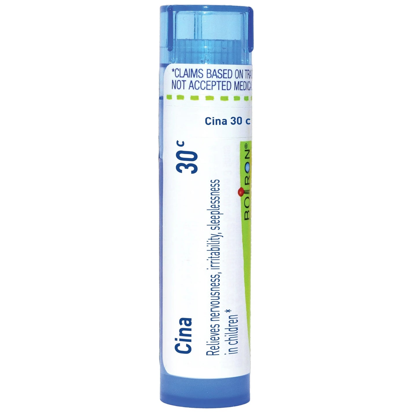 Boiron Cina 30C, Homeopathic Medicine for Nervousness, Irritability, Sleeplessness in Children, 80 Pellets