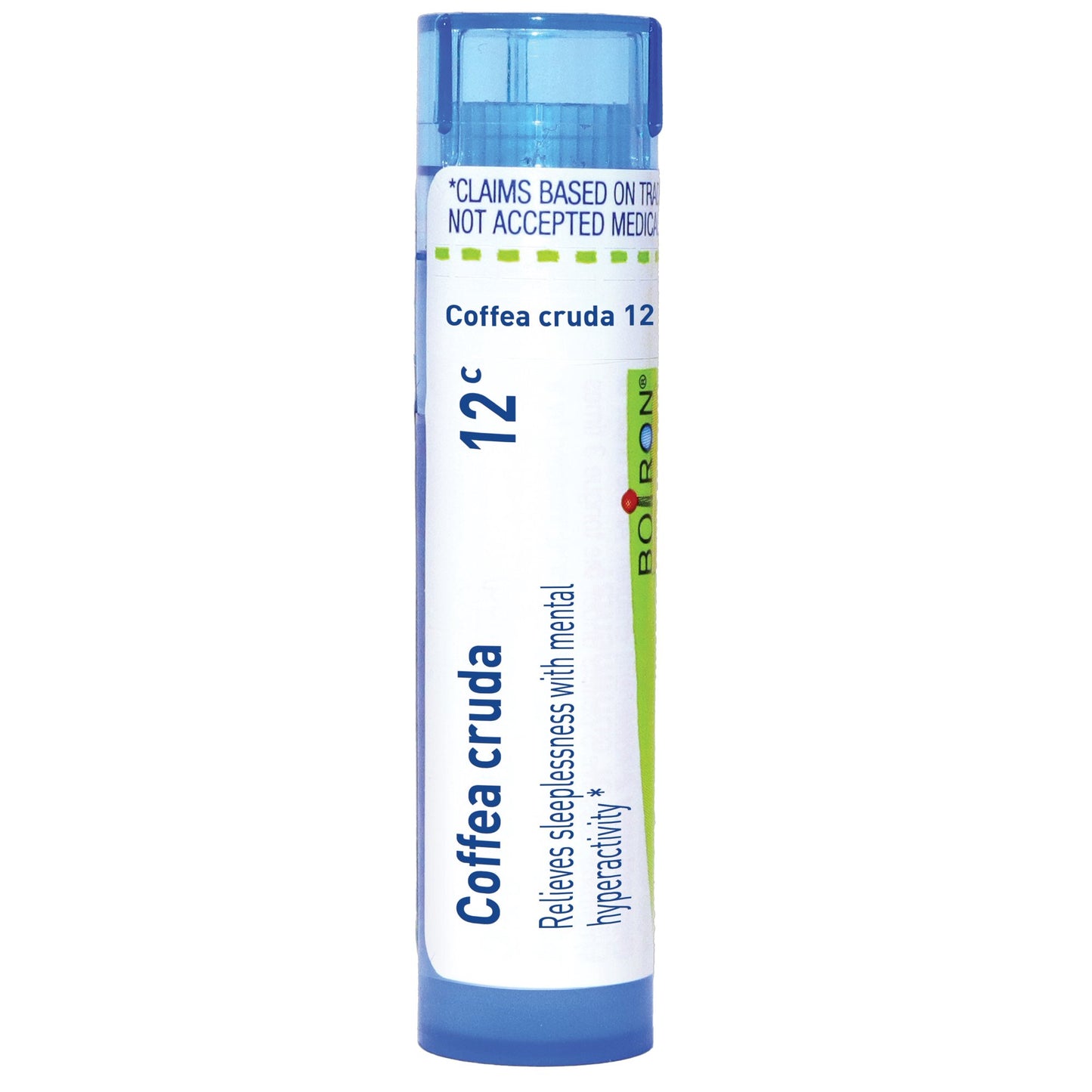Boiron Coffea Cruda 12C, Homeopathic Medicine for Sleeplessness With Mental Hyperactivity, 80 Pellets