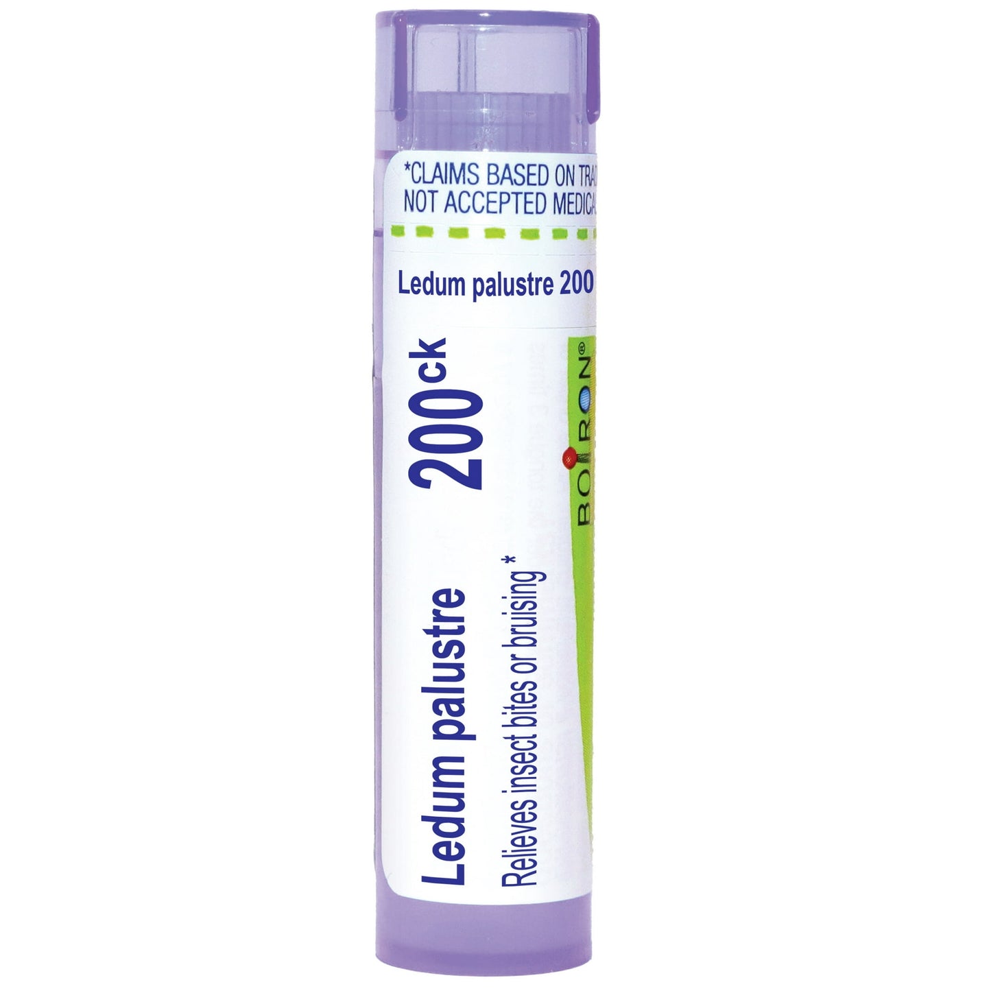 Boiron Ledum Palustre 200CK, Homeopathic Medicine for Insect Bites or Bruising Relief, 80 Pellets