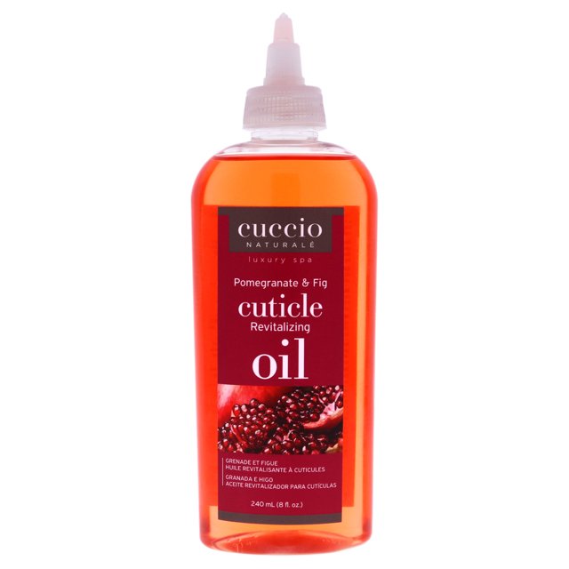 Cuccio Cuticle Revitalizing Oil - Pomegranate and Fig Manicure, 8 oz Oil