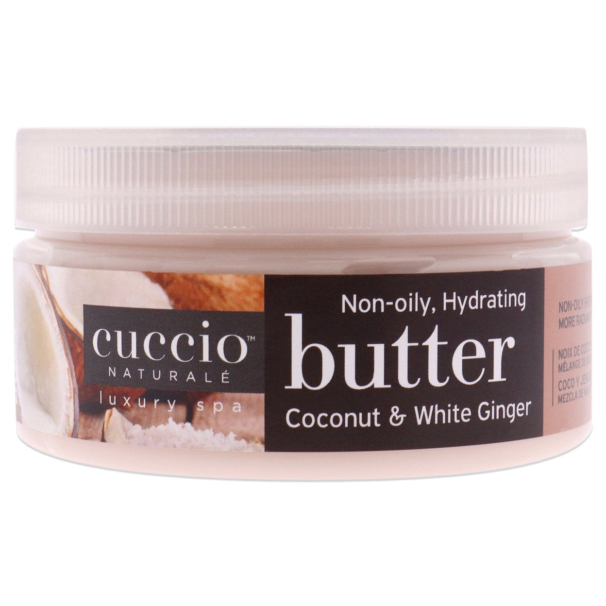 Cuccio Naturale Butter Blend Coconut & White Ginger 8 fl oz