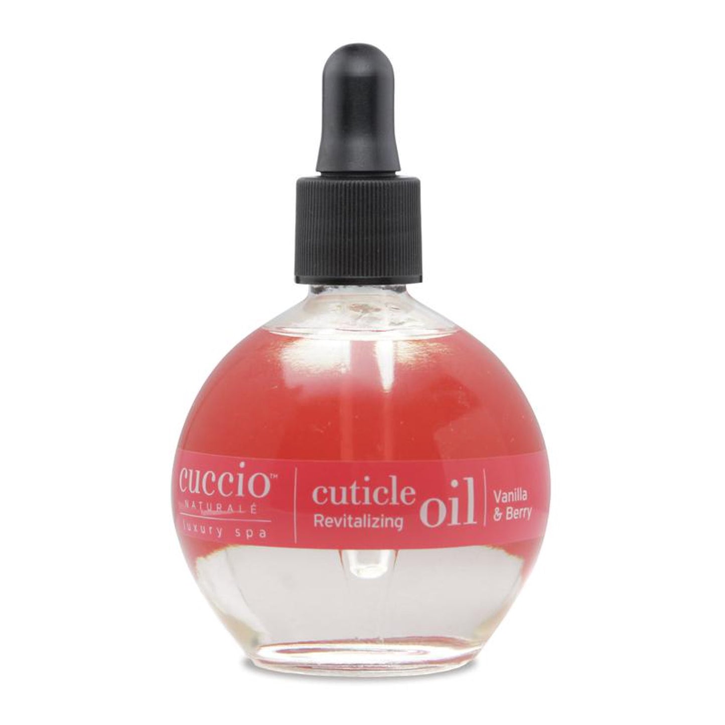 Cuccio Naturale Revitalizing Cuticle Oil Vanilla & Berry 2.5 fl oz Nourish Renew Restore