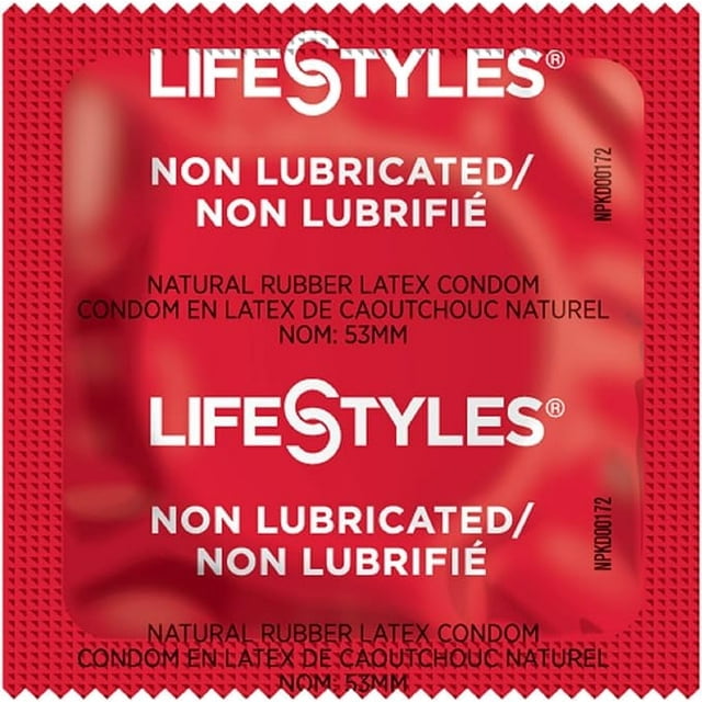 Lifestyles Non-Lubricated Condoms 100 Pack