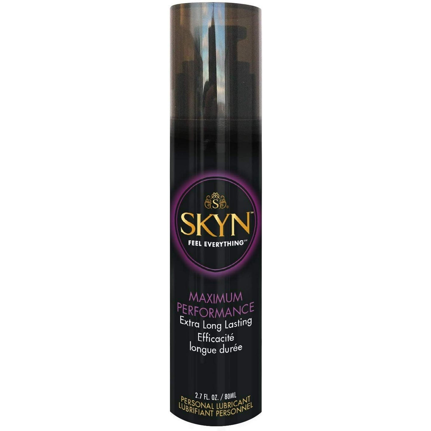 Lifestyles Skyn Maximum Performance Condom Compatible Extra Long Lasting Personal Lubricant 2.7 Oz