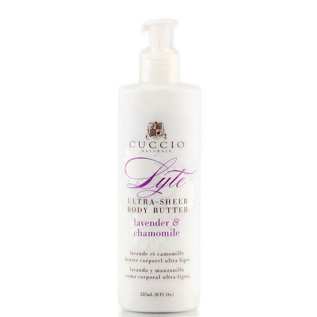 Lyte Ultra-Sheer Body Butter - Lavender and Chamomile by Cuccio for Unisex - 8 oz Body Butter