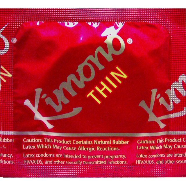 Mayer Laboratories Kimono Micro Thin Lubricated Latex Condoms - 3 Pack