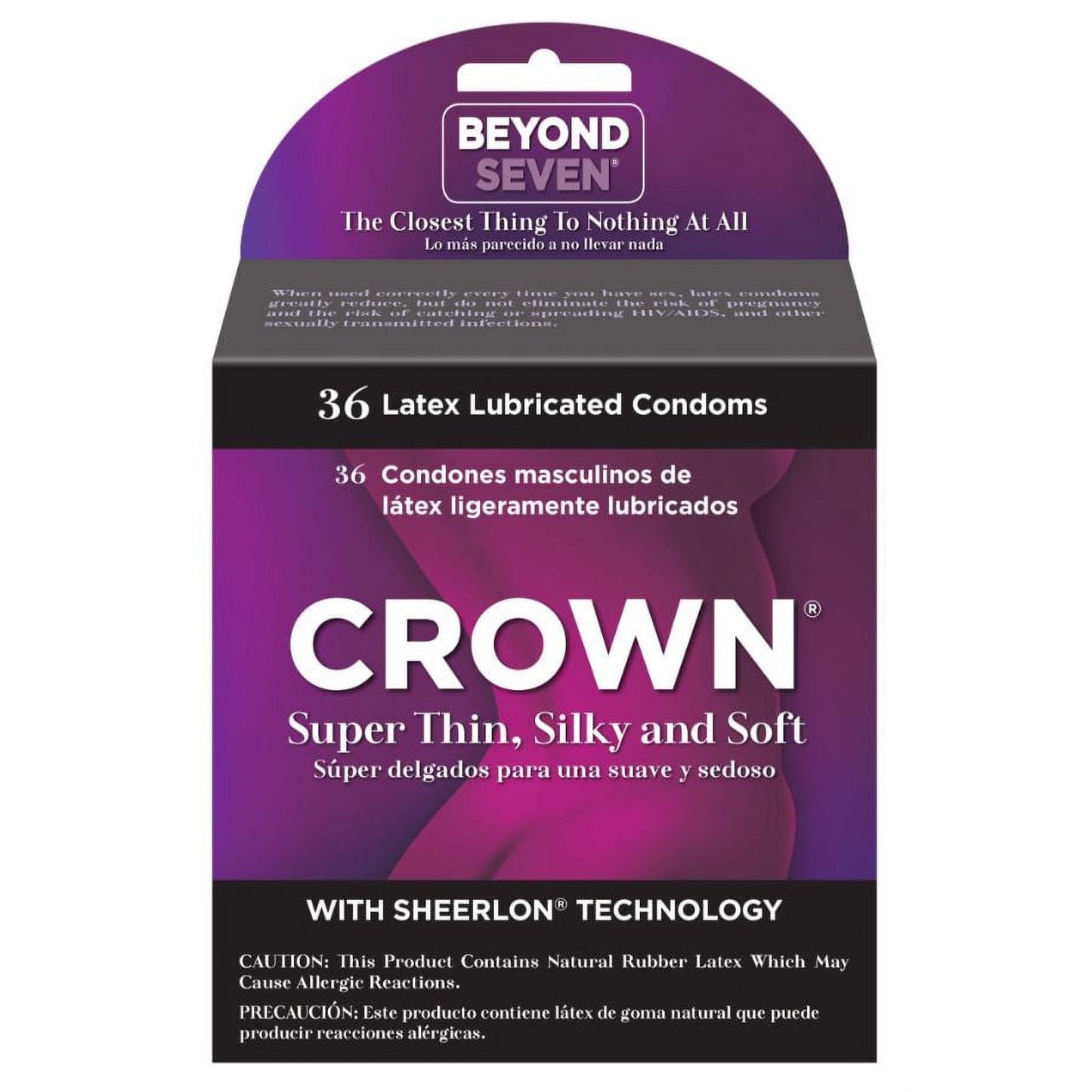 Beyond Seven Crown Condoms, 36 Ct